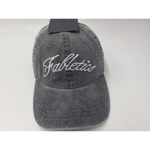 Women Fabletics Strapback Adjustable Hat Cap Cotton Casual Baseball Dad Black